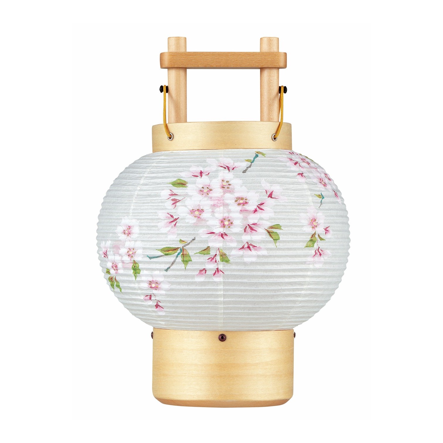 道あかり（桜）創作行灯 盆提灯 茨城県ひたちなか市 節句人形専門店 人形の桜井 水戸市 那珂市 東海村 日立市 笠間市 大洗町