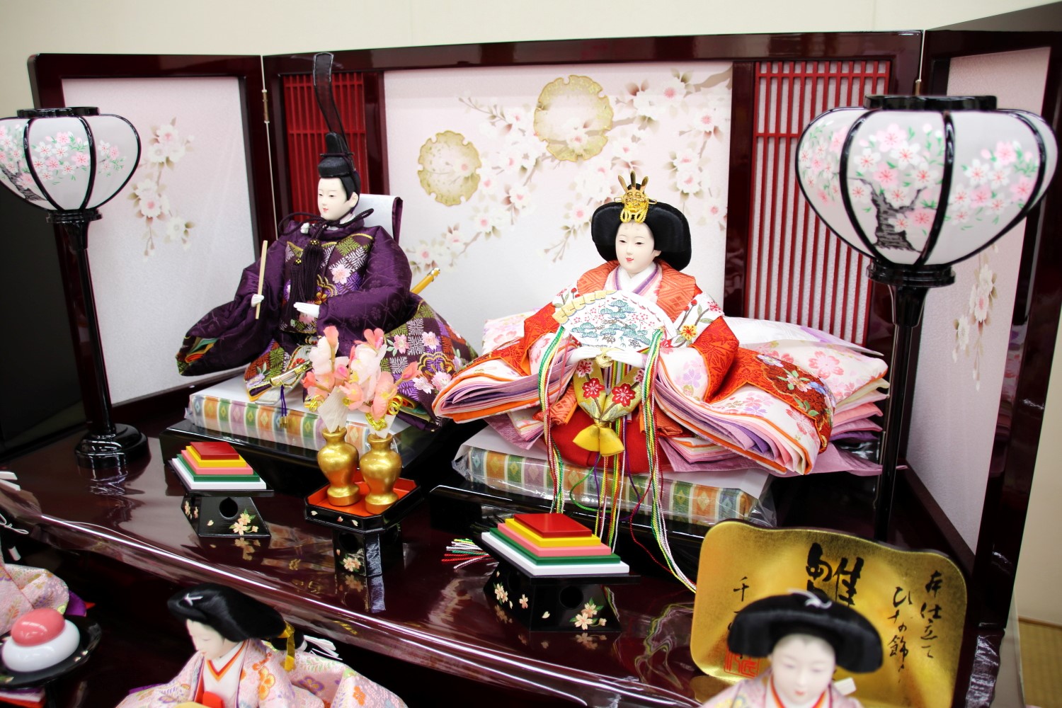 ひな人形 三段飾り 茨城県 ひたちなか市 節句人形専門店 人形の桜井 水戸市 那珂市 東海村 日立市 常陸太田市 常陸大宮市